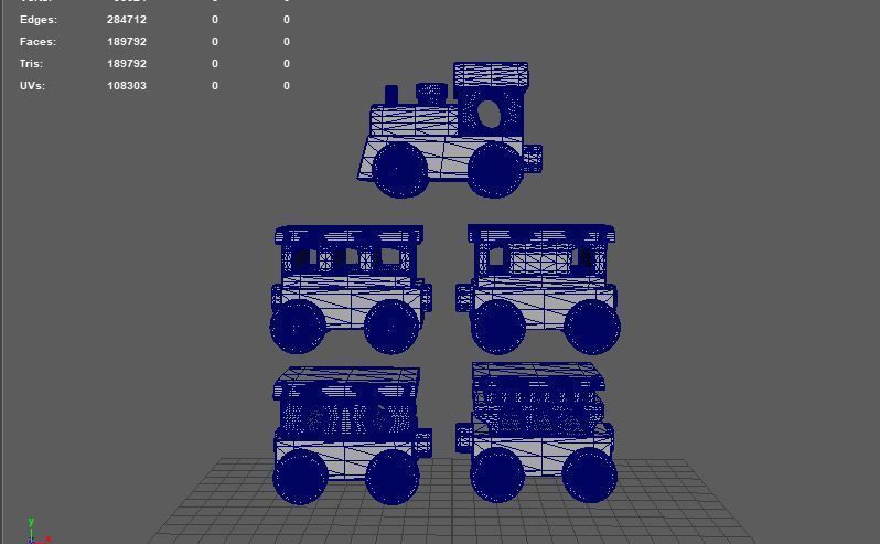 toy train 3D model_10