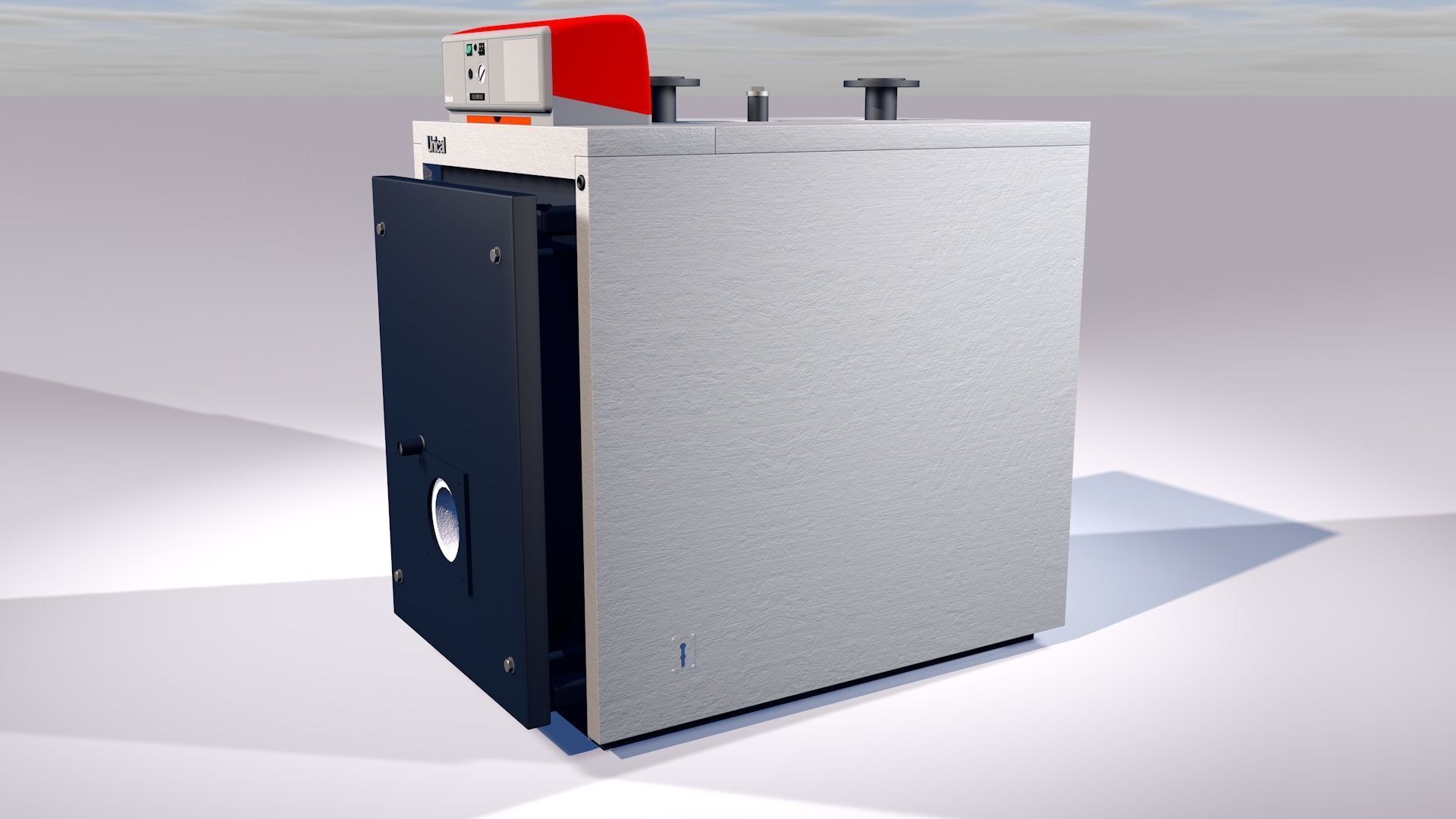 Industrial boiler UNICAL TX180 3D model_6