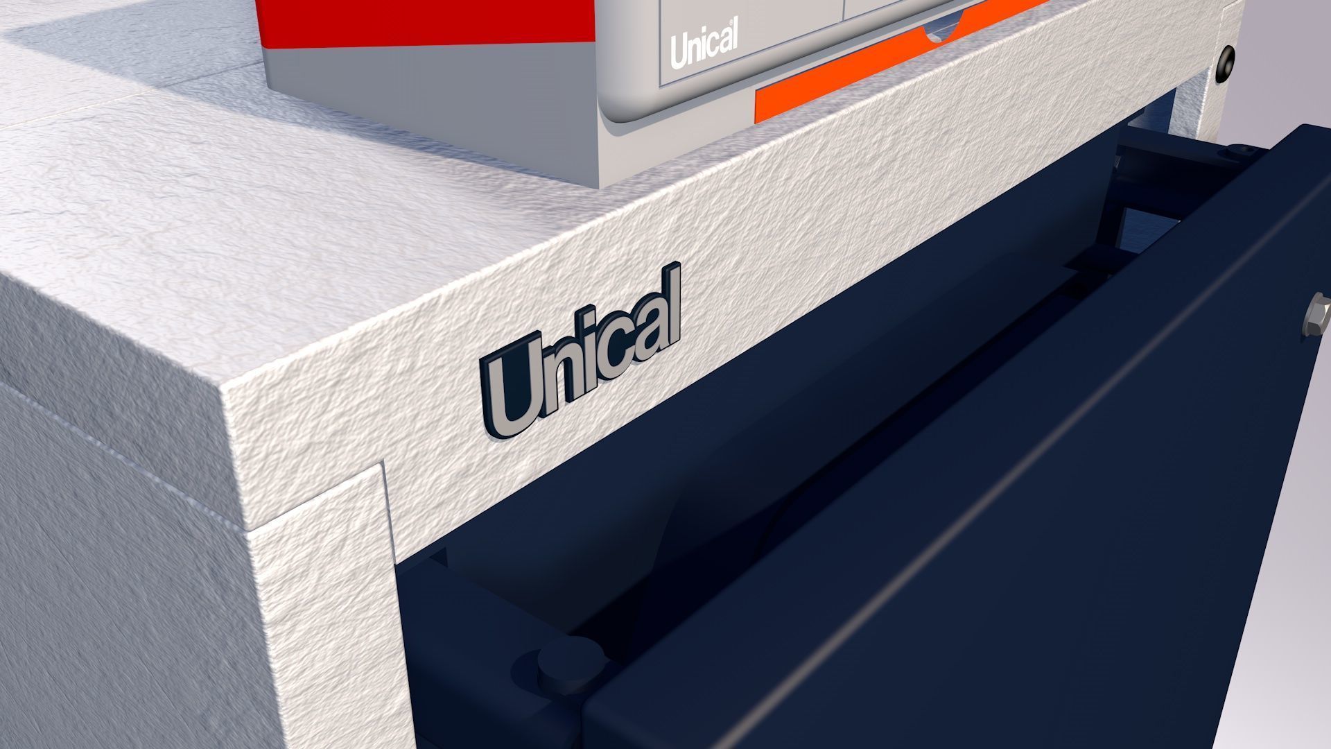 Industrial boiler UNICAL TX180 3D model_9