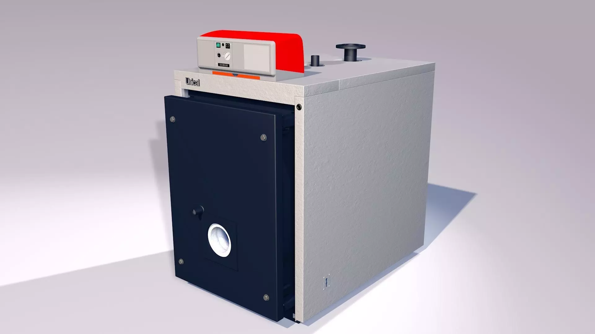 Industrial boiler UNICAL TX180 3D model_0