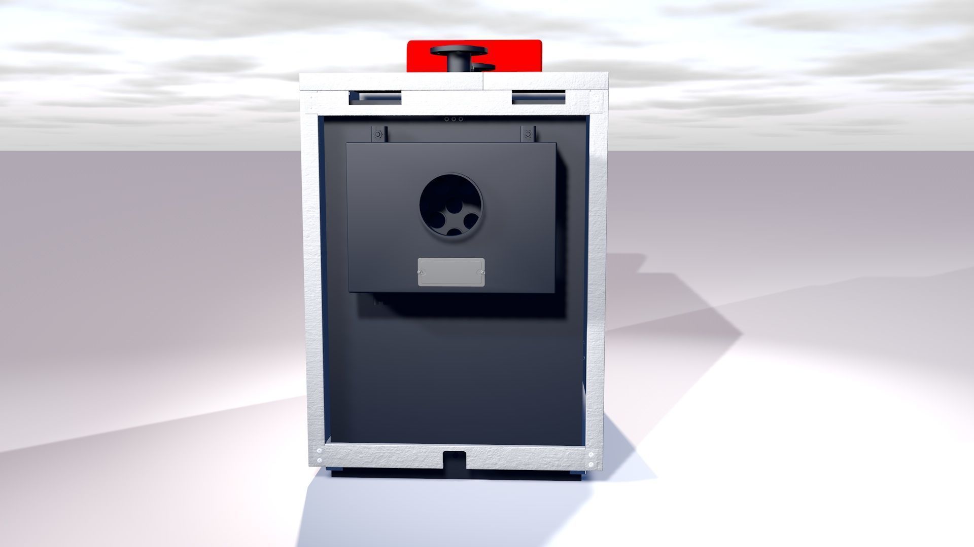 Industrial boiler UNICAL TX180 3D model_7