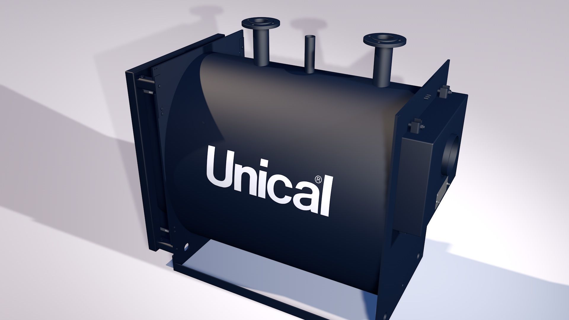 Industrial boiler UNICAL TX180 3D model_4