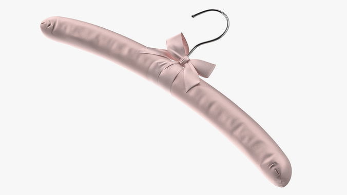 Soft Satin Rack Pink 3D model 7