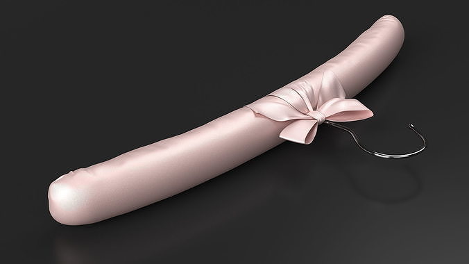Soft Satin Rack Pink 3D model