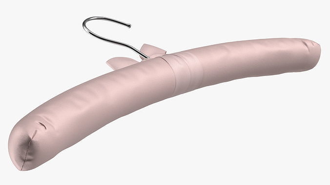 Soft Satin Rack Pink 3D model 6