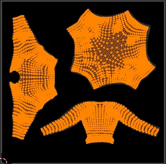 Medieval Warrior 3D Character Low-poly 3D model_9