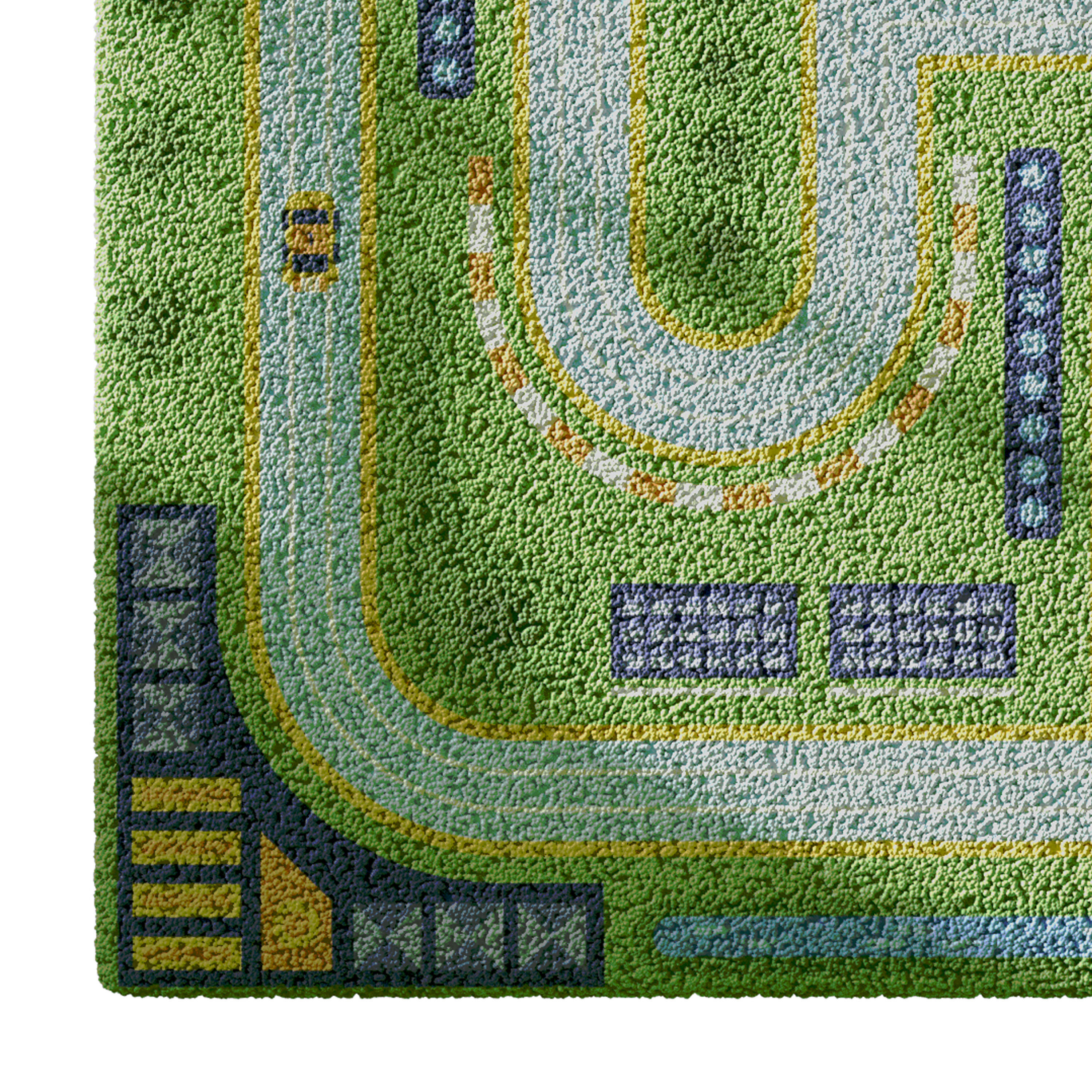 Kids carpet set 7 3D model_12