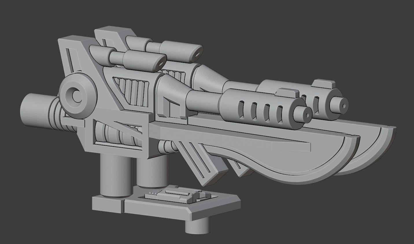 Anti-Personnel Missile Launchers for Generations Pounce 3D print model_2