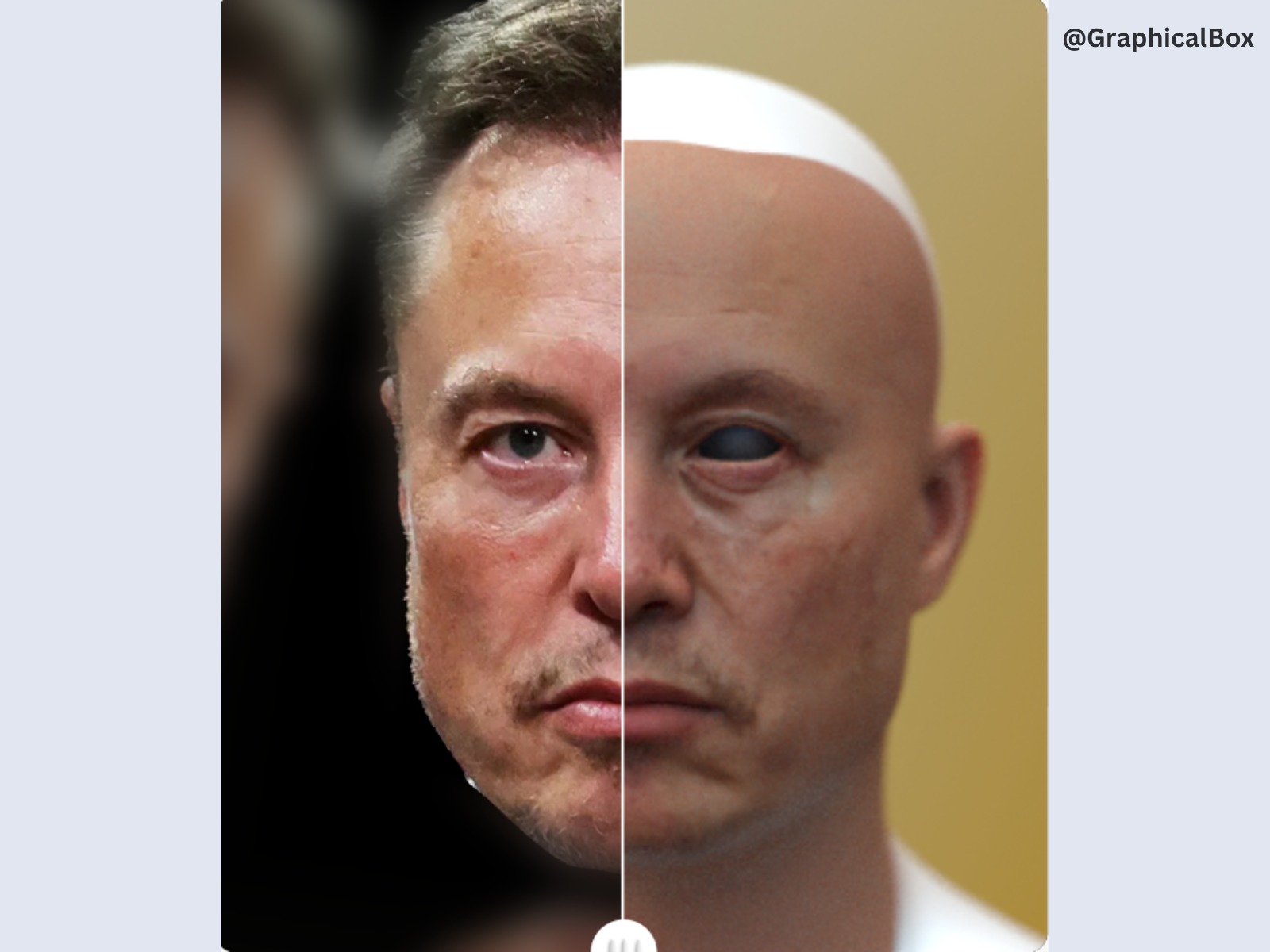 Elon Musk 3d Face Base Mesh Model 3D model_5