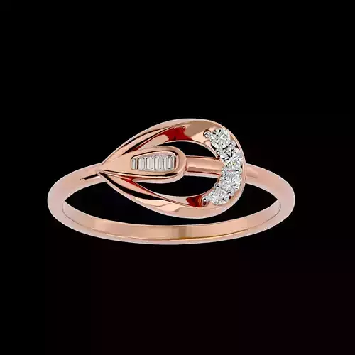 Light Minimalist Diamond Ring Earrings Pendant Set