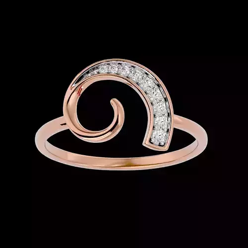 Light Minimalist Diamond Ring Earrings Pendant Set