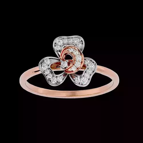 Light Minimalist Diamond Ring Earrings Pendant Set