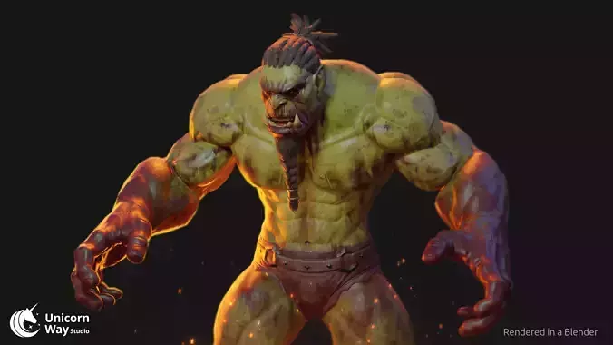 Orc Male Body