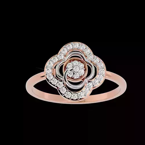 Light Minimalist Diamond Ring Earrings Pendant Set