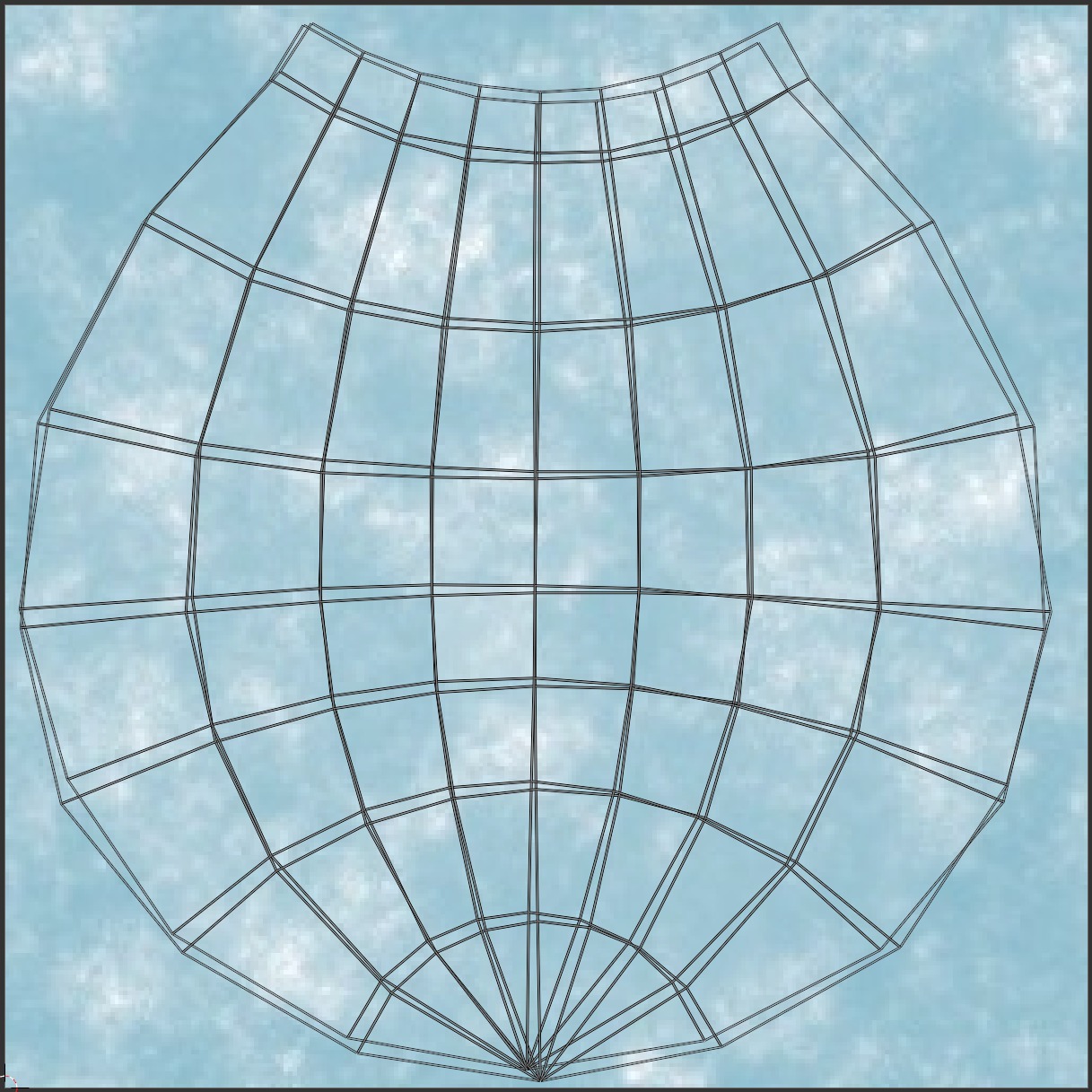 Set of bottles with potion Low-poly 3D model_10