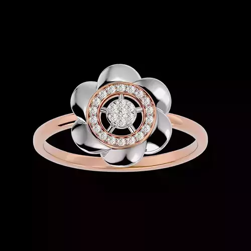 Light Minimalist Diamond Ring Earrings Pendant Set