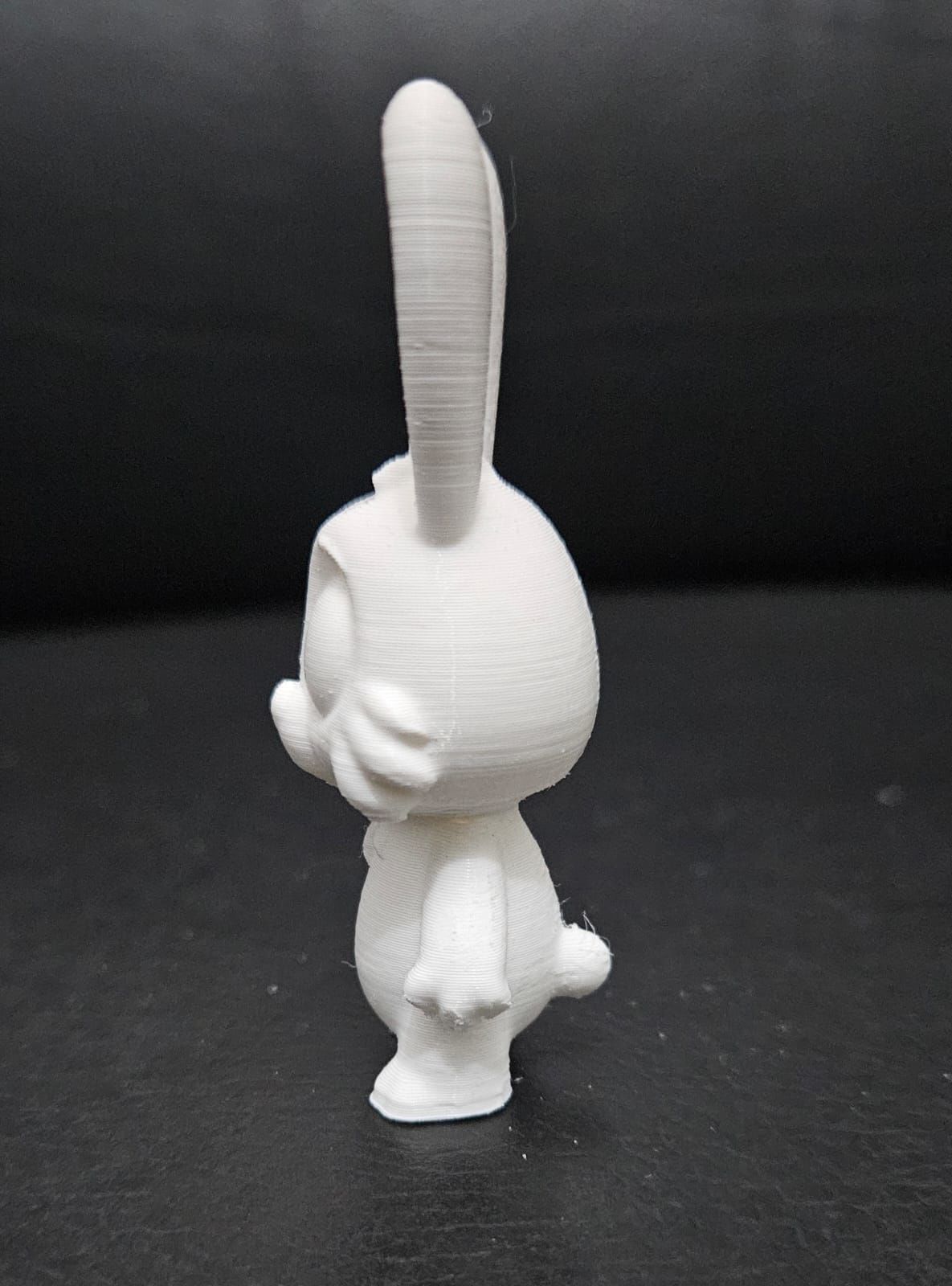 Little Cartoon Bunny 3D print model_10