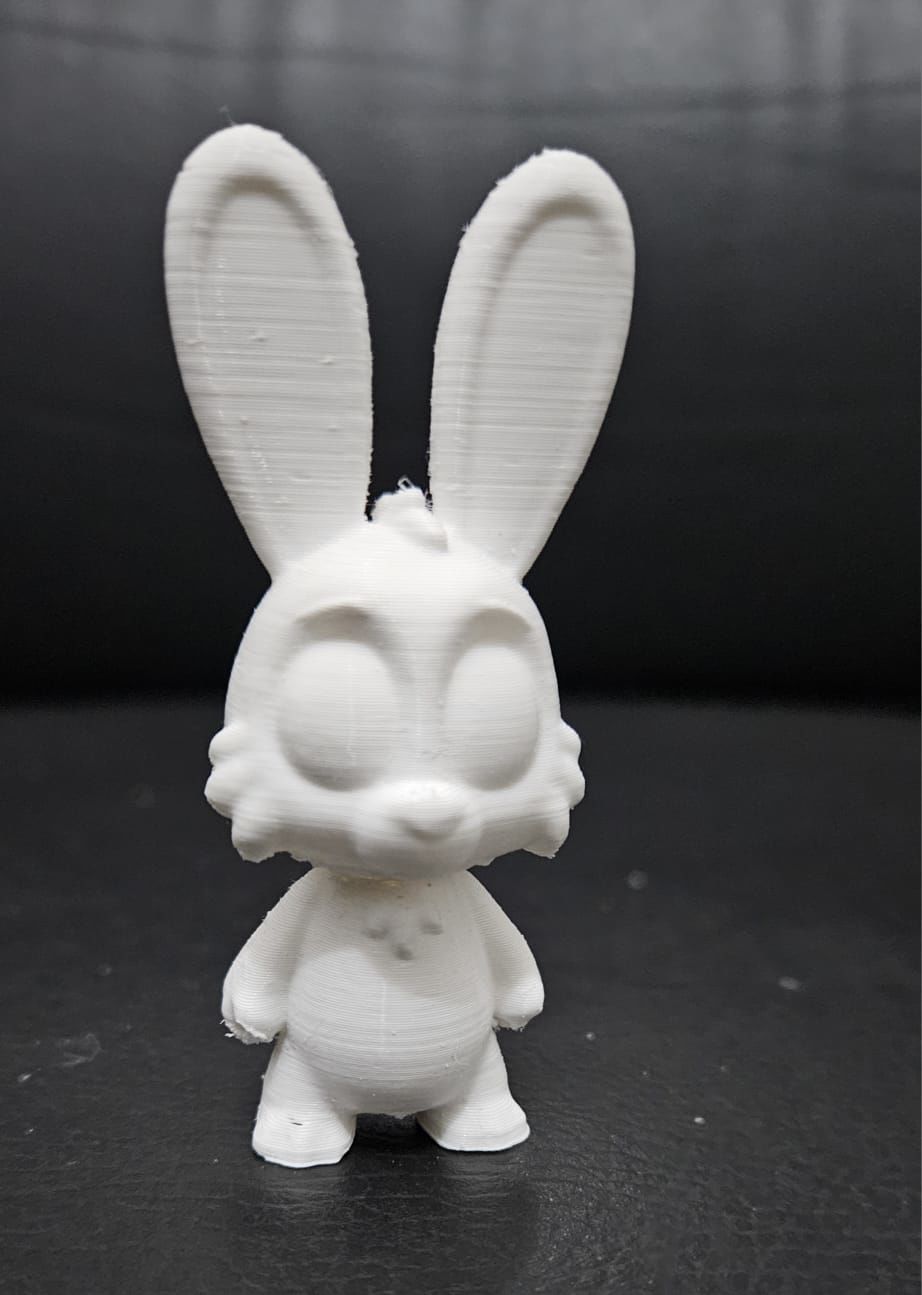 Little Cartoon Bunny 3D print model_13