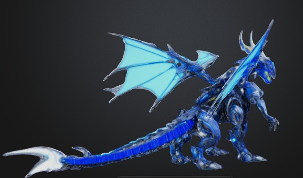 Celestial Mecha Dragon 3D model_5
