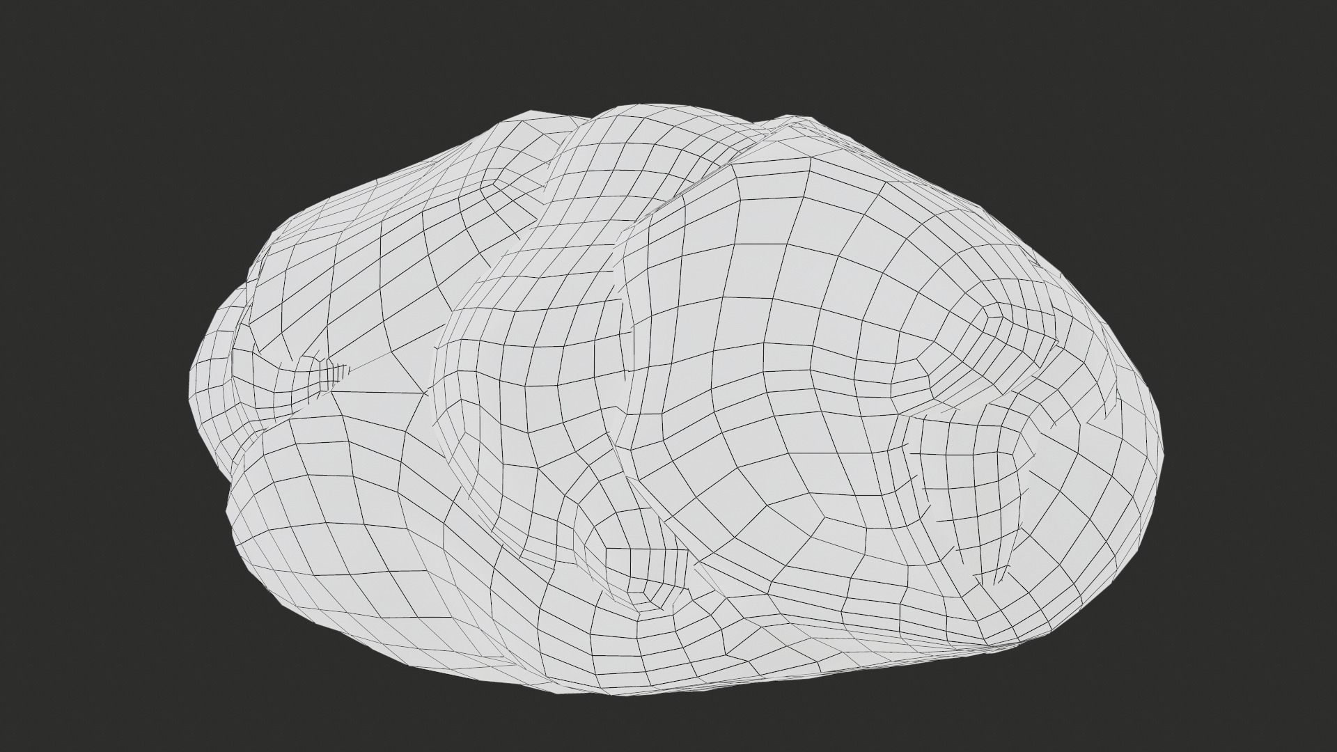 X3 Stylized Cartoon Ore And Crystals Minerals Package Low-poly 3D model_41