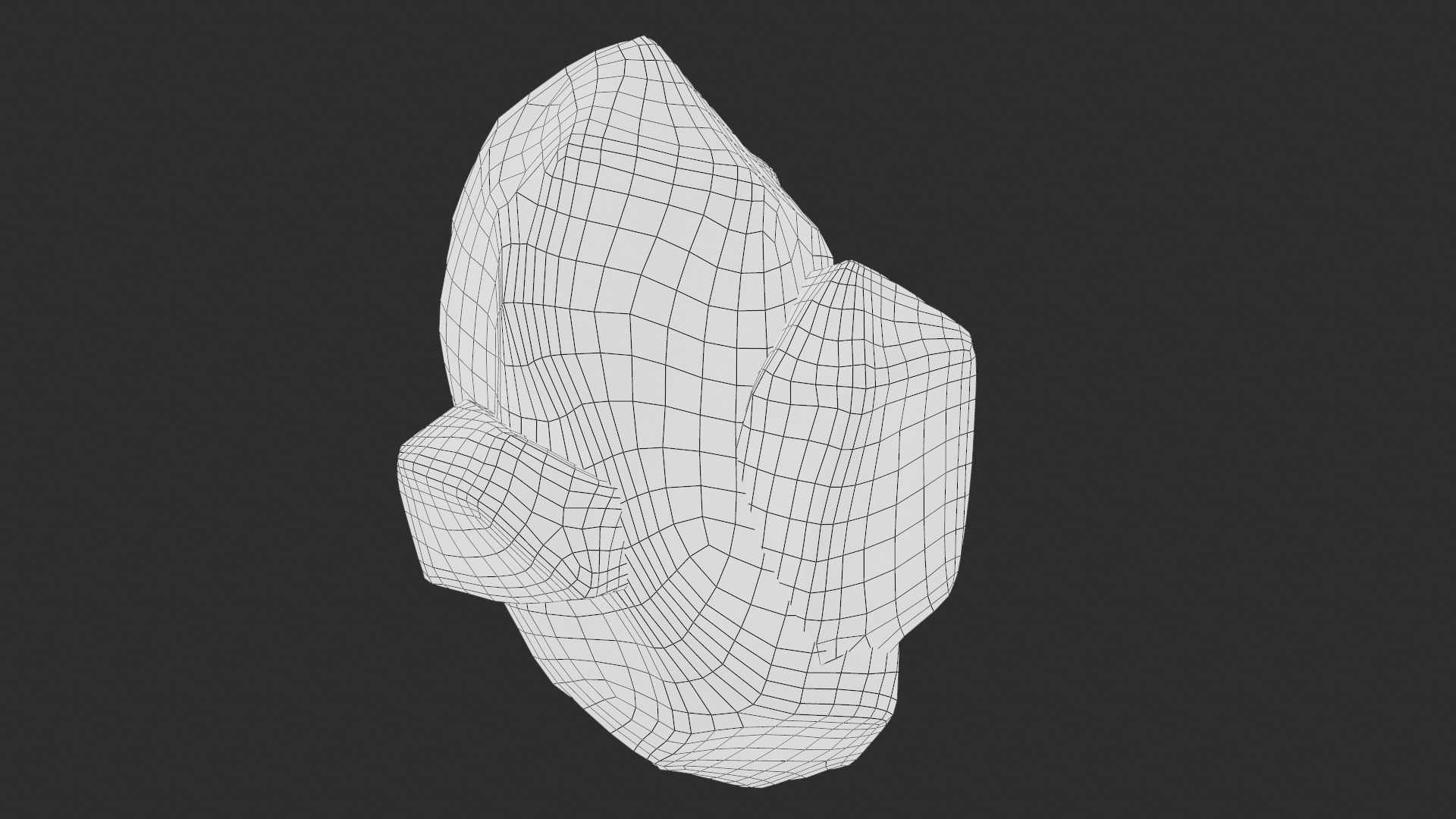 X3 Stylized Cartoon Ore And Crystals Minerals Package Low-poly 3D model_38