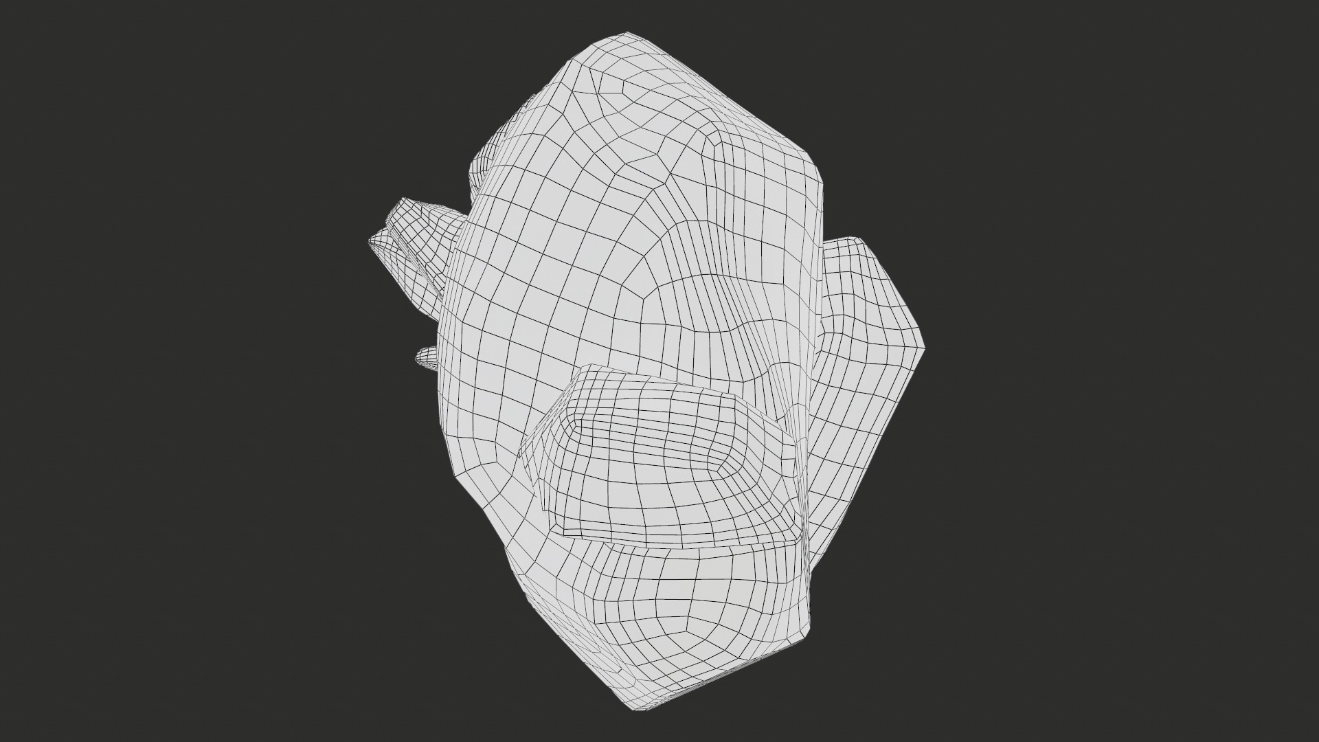 X3 Stylized Cartoon Ore And Crystals Minerals Package Low-poly 3D model_39