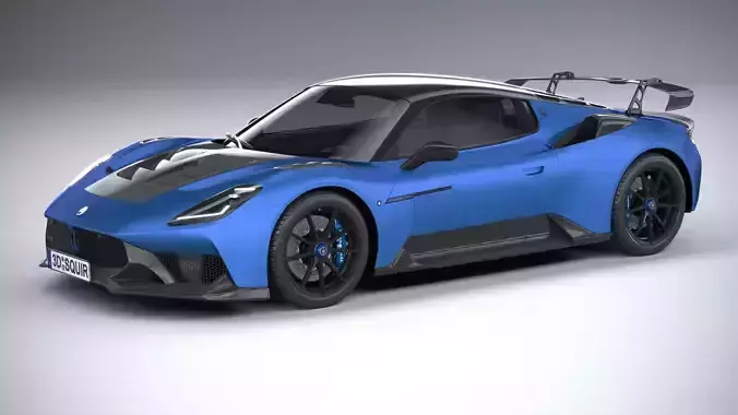 Maserati GT2 Stradale 2025 3D model