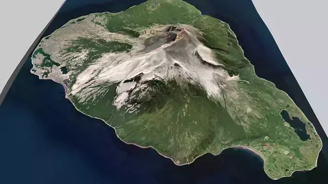 Island Harimkotan Kuril Islands