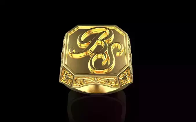 Man Signet ring model 946