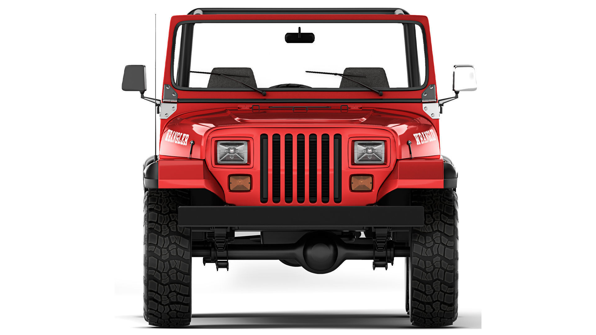 Jeep Wrangler YJ 1988 3D model_7