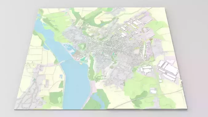 Cityscape Slatina Romania