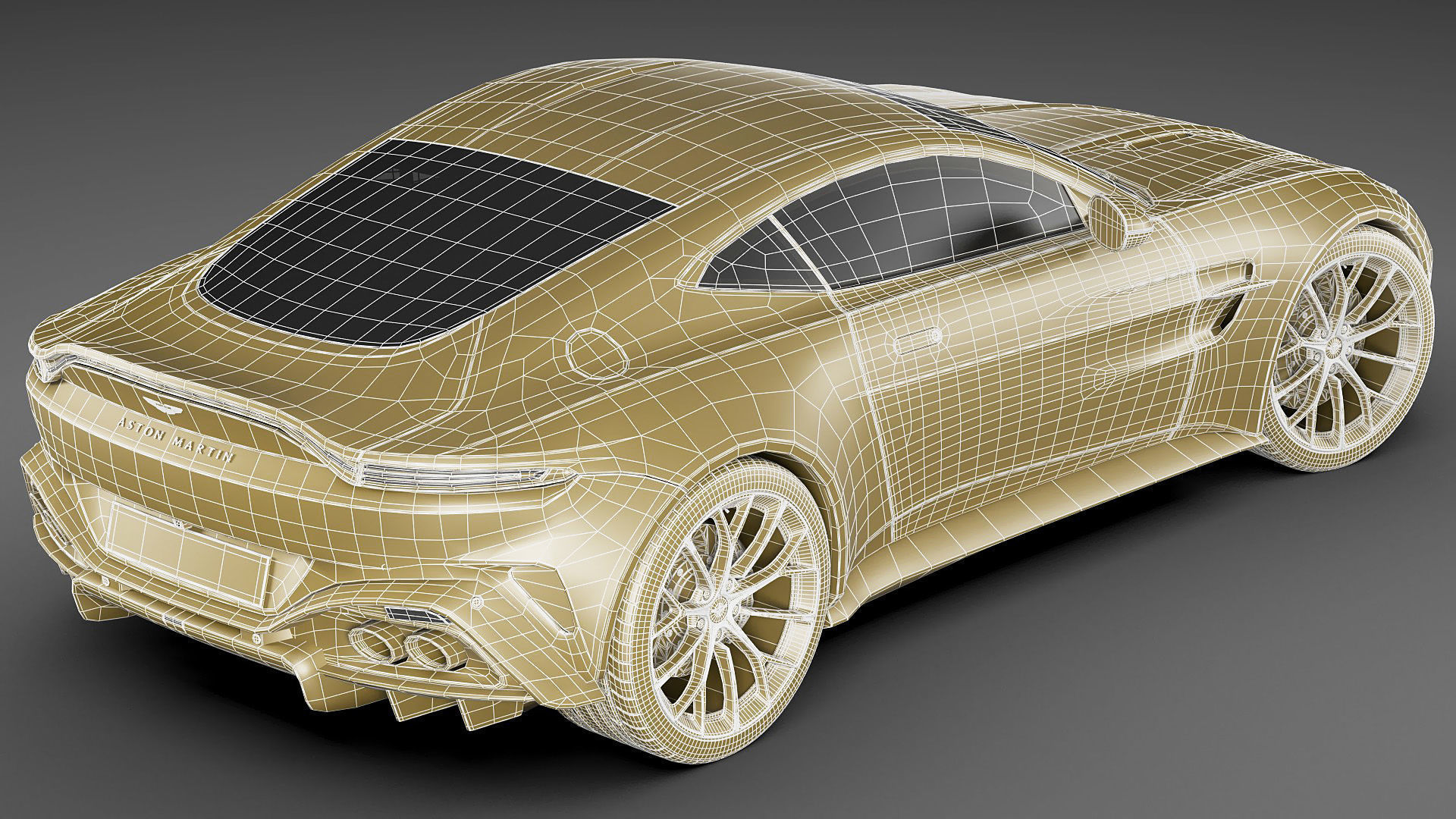 Aston Martin Vantage 2025  3D model_29