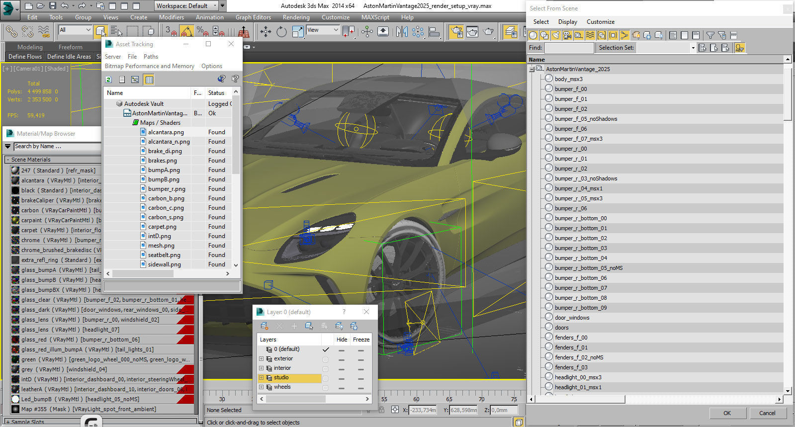 Aston Martin Vantage 2025  3D model_32
