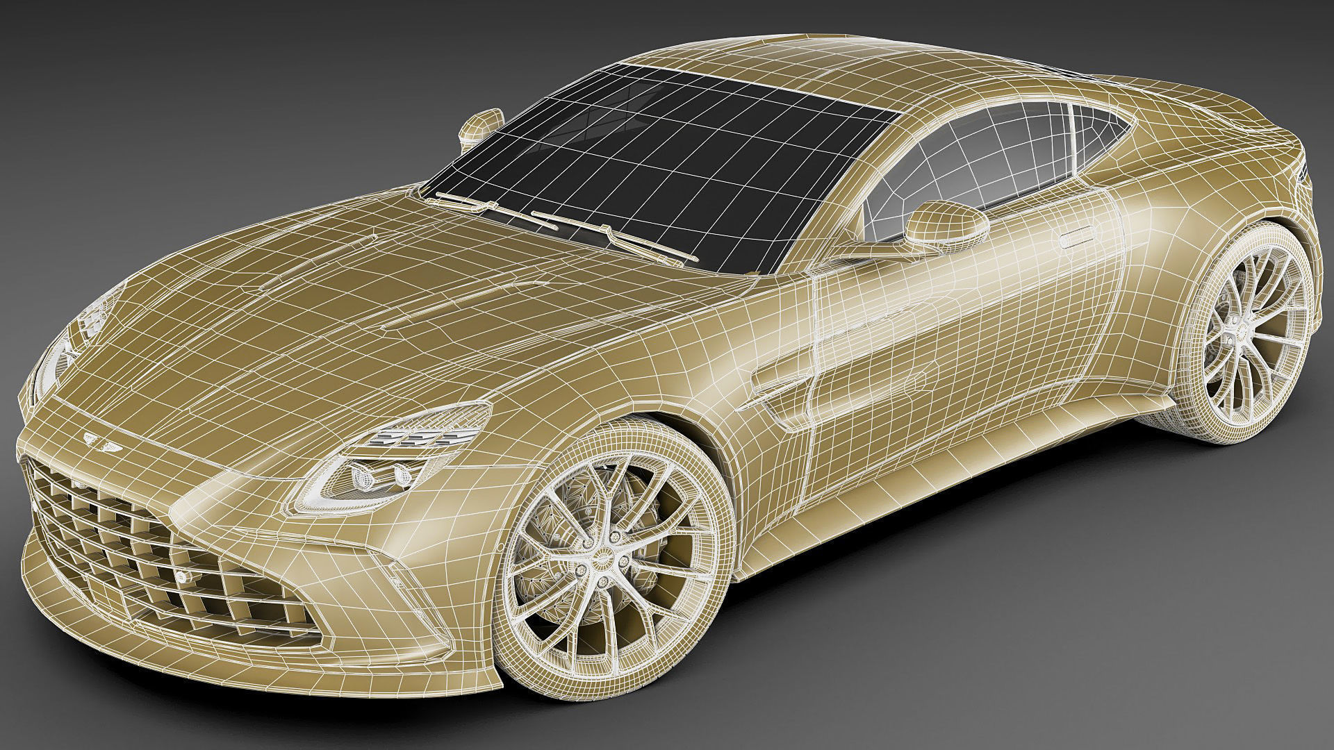 Aston Martin Vantage 2025  3D model_28