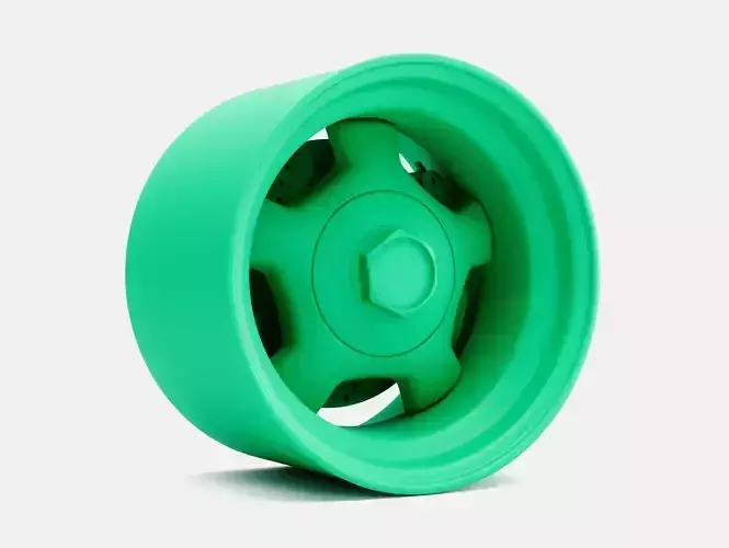 15x10 American Racing Hammer Wheel and Brake