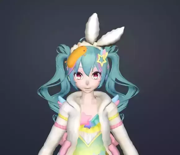 chu miku 3D model