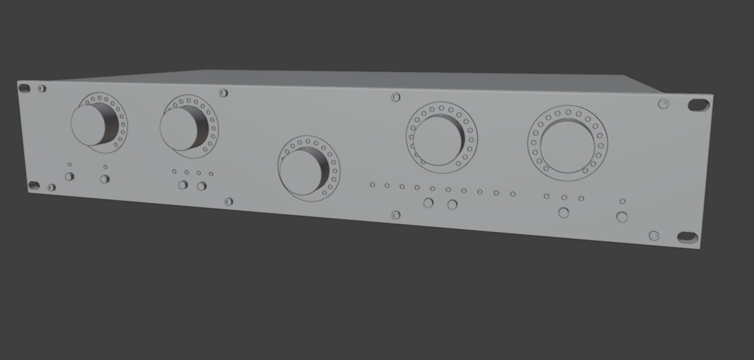 Bettermaker Stereo Passive Equalizer 3D model_6