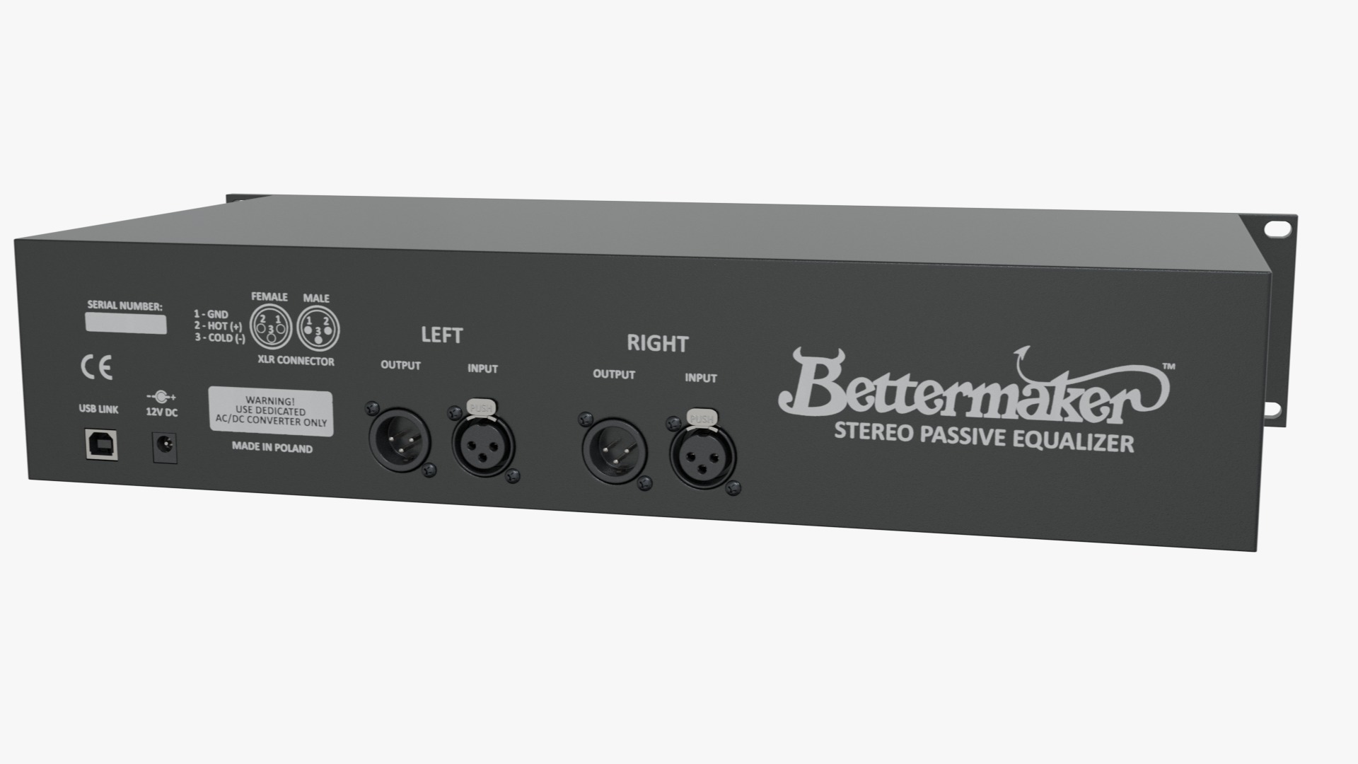 Bettermaker Stereo Passive Equalizer 3D model_4