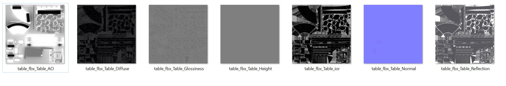 Futuristic gaming table Low-poly 3D model_7