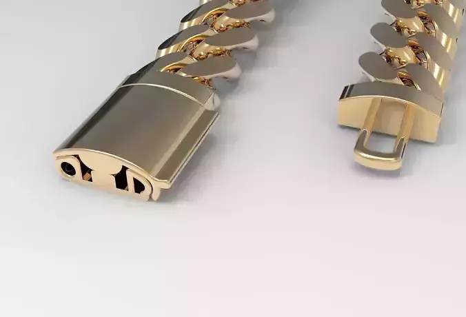 light wieght cuban chain BRACELET