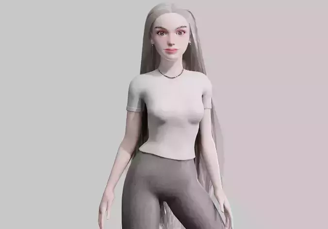 sweet cute Woman V34219 