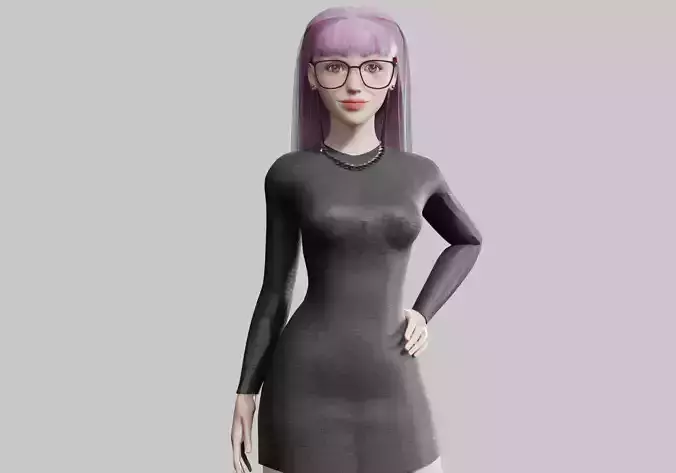 cute Beautiful woman V28034 