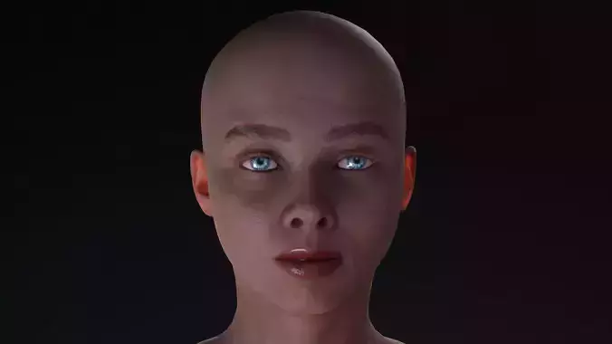 Ultra realistic female model 3D model
