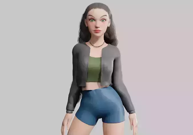 Basic cute Woman V32463 