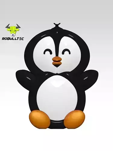 Balloon Pengguiny 3D print model