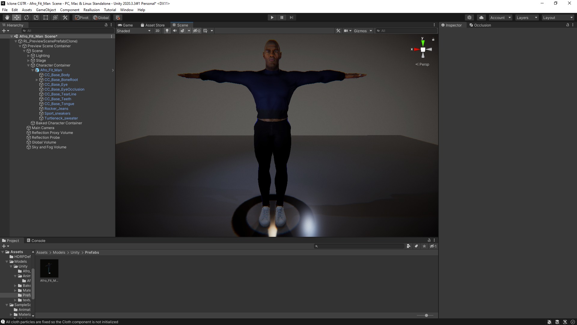 Gym Bro - Muscular man fitness crossfit Rigged and blenshapes Low-poly 3D model_11