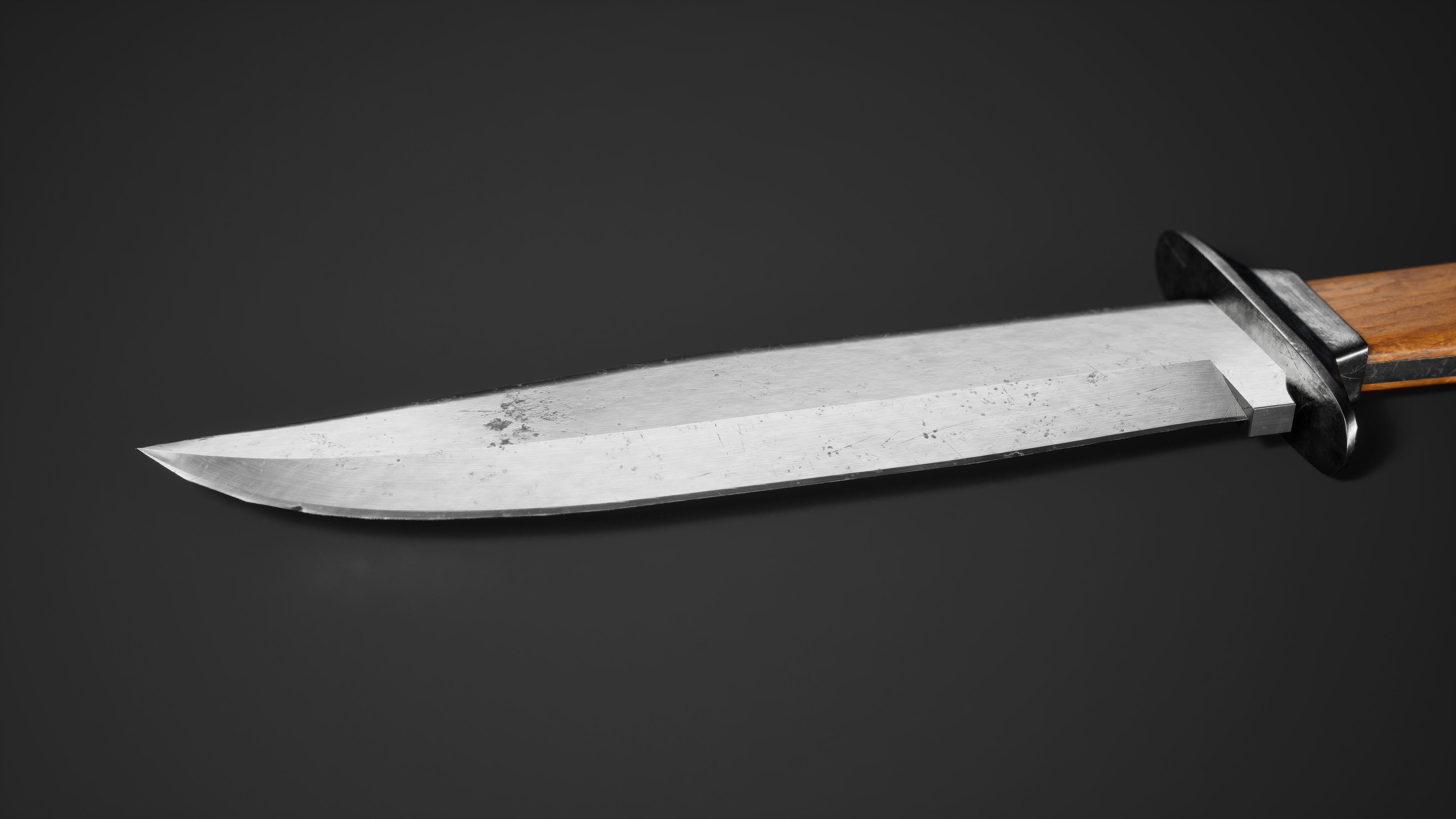 Hunting Knife - Red Dead Redemption 2 Low-poly 3D model_2