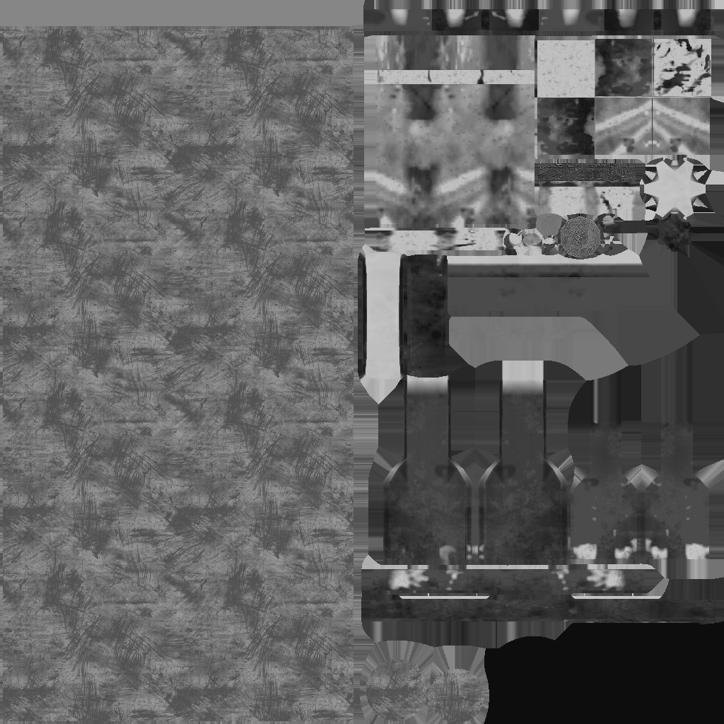 GasBottle gasbottle with two bottles Low-poly 3D model_10