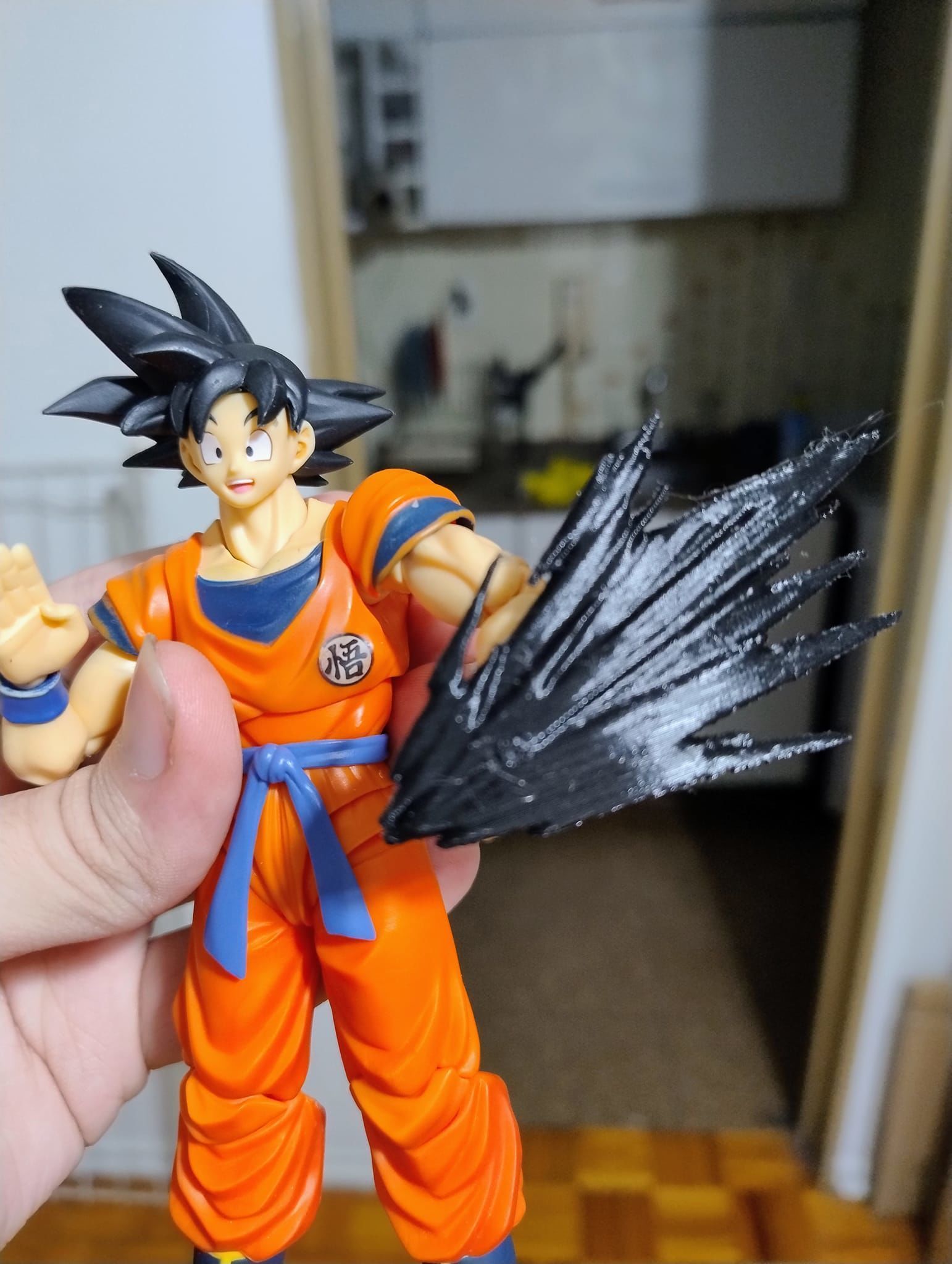 Dragon ball Z Sh figuarts Effects set 3D print model_1