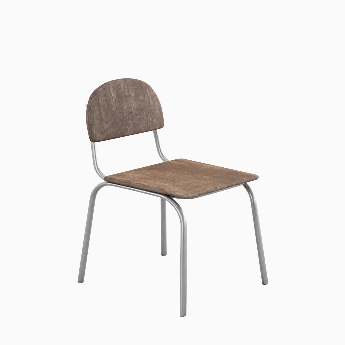 Simple Chair 03 3D model_2